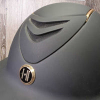 Wide Brim Helmet, drawstring bag *like new/xc, 0 tags, 0 box, 0 evidence of wear, strong flex, warped/bent brim
