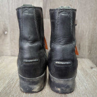 Paddock Boots, Zips *gc, mnr inside heel rubs, dirt, scuffs & stiff zips
