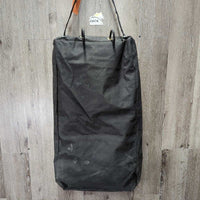 Stall Mount Hanging Cordura Bridle Bag, 3 Hook Bridle Rack, Zippers, Shoulder strap *vgc/gc, mnr dirty, stains & rubs
