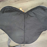 Hvy Padded Saddle Storage - Carrying Bag, Shoulder Strap *xc/vgc, clean, mnr stains?dirt, hair & glitter
