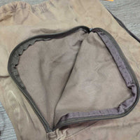Hvy Cotton Helmet Backpack Bag, Drawstring *gc/fair, snags, discolored, faded, edges: rubs & holes
