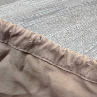 Hvy Cotton Helmet Backpack Bag, Drawstring *gc/fair, snags, discolored, faded, edges: rubs & holes
