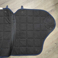 Quilt Mesh Dressage Pad *vgc, clean, mnr hair, rubs, holey edges, threads, stains
