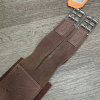 Neoprene Girth, detach liner, 2x els, d ring *gc, clean, dents, puckered els, residue, stains, mnr hair
