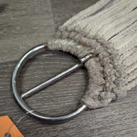 15 Strand Nylon String Cinch, d rings *fair, v.stained, residue, rubbed, mnr hair, rust
