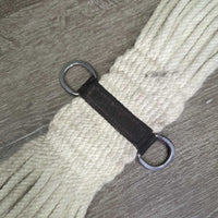 14 Cotton String Cinch, d rings *gc, dirt, mnr dingy, hair, stains, pills/snags
