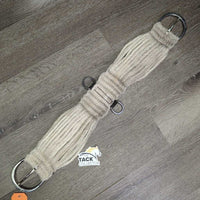 14 Cotton String Cinch, d rings *gc, dirt, mnr dingy, hair, stains, pills/snags
