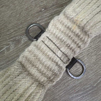 14 Cotton String Cinch, d rings *gc, dirt, mnr dingy, hair, stains, pills/snags
