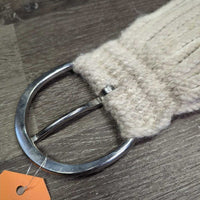 14 Cotton String Cinch, d rings *gc, dirt, mnr dingy, hair, stains, pills/snags
