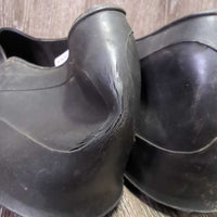 Pr Rubber Boot Covers *vgc/xc, clean & mnr residue, chaff, scuffs & rubs
