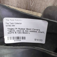Pr Rubber Boot Covers *vgc/xc, clean & mnr residue, chaff, scuffs & rubs
