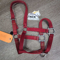 Thick Soft Nylon Halter, Slip Nose *gc, rubs, stains, frayed edges, snags
