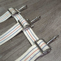 Open Cotton Web Stall Guard *vgc/gc, stained, mnr dirt, threads
