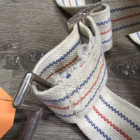 Open Cotton Web Stall Guard *vgc/gc, stained, mnr dirt, threads
