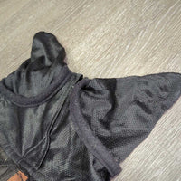 Fine Mesh Fly Mask, ears, nose *gc/vgc, clean, clumpy, v.snagged & rubbed ears, hair
