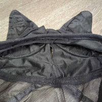 Fine Mesh Fly Mask, ears, nose *gc/vgc, clean, clumpy, v.snagged & rubbed ears, hair
