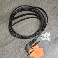 Leather Split Reins, 1 Leather Lace *xc/like new, dry, stiff, clean
