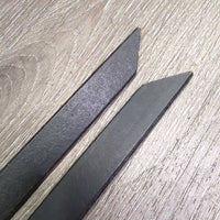 Leather Split Reins, 1 Leather Lace *xc/like new, dry, stiff, clean
