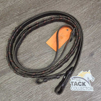 Soft Braided Reins *vgc, older, clean, mnr dry & stiff, mnr residue, scuffs, dents, creases
