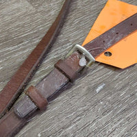 Soft Flat Narrow Standing Martingale *vgc, older, 0 stopper, xholes, mnr scuffs, scrapes & stains
