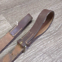 Soft Flat Narrow Standing Martingale *vgc, older, 0 stopper, xholes, mnr scuffs, scrapes & stains
