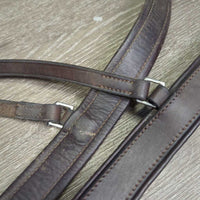 Padded Hunt -Event - Straight Breastplate *vgc, older, clean, jockies/residue, scratches, rubs, creases, edge scrapes

