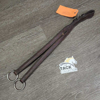 Hvy Braided Rsd Running Martingale Attachment, Buckle *gc, clean, older, stiff, peeled
