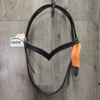 Leather Headstall *vgc, clean, faded, NO CHEEKS, dusty
