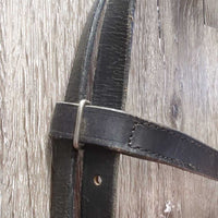 Leather Headstall *vgc, clean, faded, NO CHEEKS, dusty
