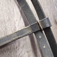 Leather Headstall *vgc, clean, faded, NO CHEEKS, dusty
