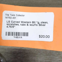 LS Curved Western Bit *g, clean, scratches, rubs & scuffs
