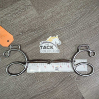 #745 Thin Sweet Iron Western Gag Bit *vgc, clean, mnr stains
