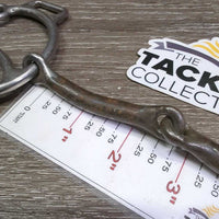 #745 Thin Sweet Iron Western Gag Bit *vgc, clean, mnr stains
