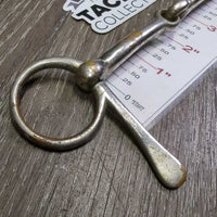 Thin Half Cheek Bit *gc/fair, rubs, scratches, chewed, older, rust, peeling
