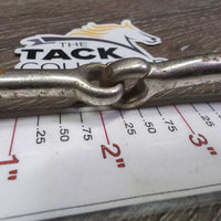Thin Half Cheek Bit *gc/fair, rubs, scratches, chewed, older, rust, peeling
