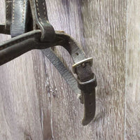 Rsd Bridle *fair, brooken/repaired nose, v.stiff, v.dry, dirt, scraped & bent edges, xholes
