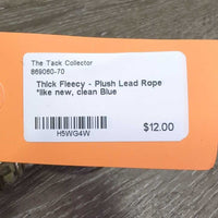 Thick Fleecy - Plush Lead Rope *like new, clean
