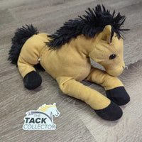 Laying Down Plush Toy Horse *vgc, clean, mnr clumpy mane
