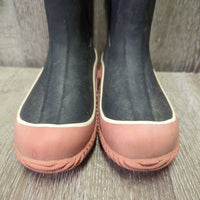 JUNIORS Tall Rubber Muck Boots *gc, clean, faded, film, clean, heel rubs
