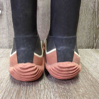 JUNIORS Tall Rubber Muck Boots *gc, clean, faded, film, clean, heel rubs
