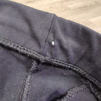 JUNIORS Riding Tight Breeches, Pull On, Drawstring *gc, Cord stuck inside, hair, linty, unstitched seam
