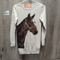 JUNIORS Light Pullon Sweater *gc/fair, pills, rubs, stains
