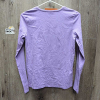 PageOne Young JUNIORS LS Shirt "Wild and Free" *xc/like new

