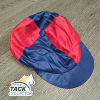 Reversible Satin Helmet Cover, brim, bag *like new, older
