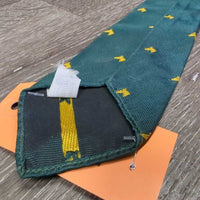 MENS Horse Head Tie *vgc, clean, unstitched seam
