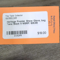 Premier Show Glove, bag *new
