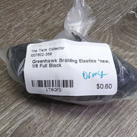 Braiding Elastics *new, 1/8 Full

