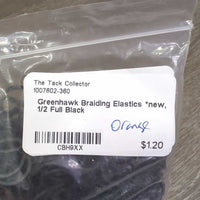 Braiding Elastics *new, 1/2 Full
