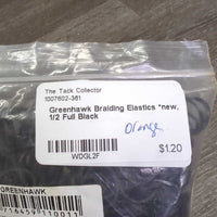 Braiding Elastics *new, 1/2 Full
