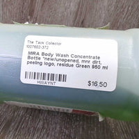 Body Wash Concentrate Bottle *new/unopened, mnr dirt, peeling logo, residue
